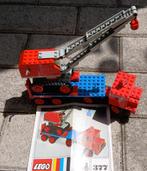 Vintage Lego 377 dieplader met kraan uit 1971, Ophalen of Verzenden, Gebruikt, Complete set, Lego