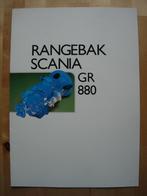 Scania GR880 Versnellingsbak Brochure 1988, Scania, Overige merken, Zo goed als nieuw, Ophalen