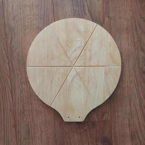 Massief Houten Pizza Plank - Punt Snijden, Huis en Inrichting, Keuken | Keukenbenodigdheden, Zo goed als nieuw, Ophalen of Verzenden