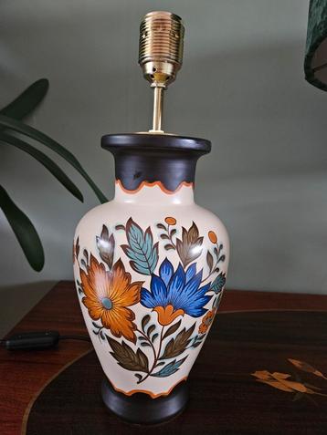 Gouda Plateel vaaslamp / tafellamp / lampvoet, 2 stuks beschikbaar voor biedingen