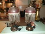 Twee identieke antieke staande lampen, Ophalen of Verzenden
