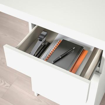 IKEA MALM bureau wit 140x65 cm - afbeelding 5