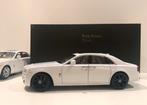 1:18 Rolls-Royce Ghost Arktic White Kyosho Nieuw in doos, Hobby en Vrije tijd, Modelauto's | 1:18, Ophalen of Verzenden