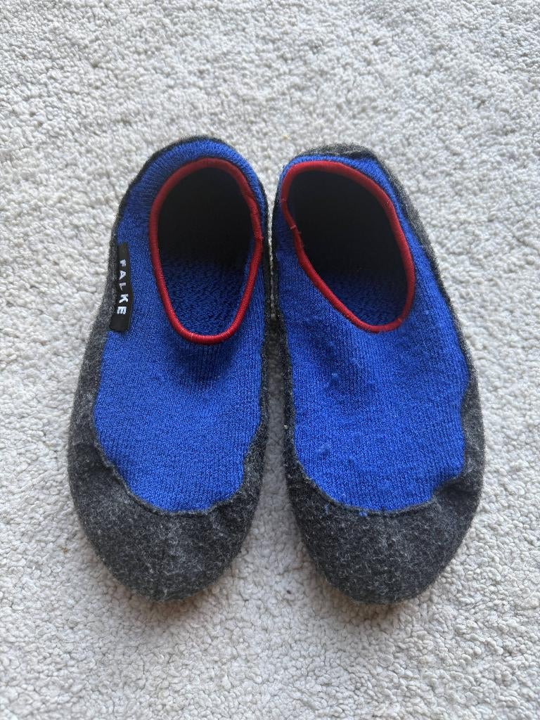 Falke - Cosyshoe Kids Cobalt Blue (mt 33 - 34), Falke, Jongen of Meisje, Overige typen, Ophalen of Verzenden