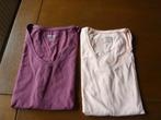 2 basic t shirts, Kleding | Dames, Maat 38/40 (M), Overige kleuren, Zeeman, Ophalen of Verzenden