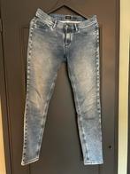 Dames licht blauwe spijkerbroek Deyk maat 38, Blauw, Ophalen of Verzenden, W30 - W32 (confectie 38/40), Gedragen