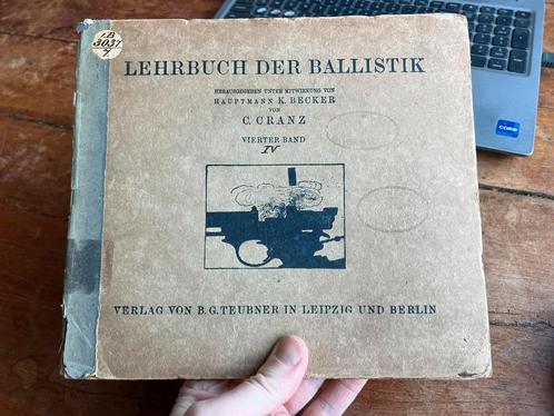 Nederlands Lehrbuch ballistik Luger P08 Hembrug AI 1918, Verzamelen, Militaria | Tweede Wereldoorlog, Landmacht, Boek of Tijdschrift