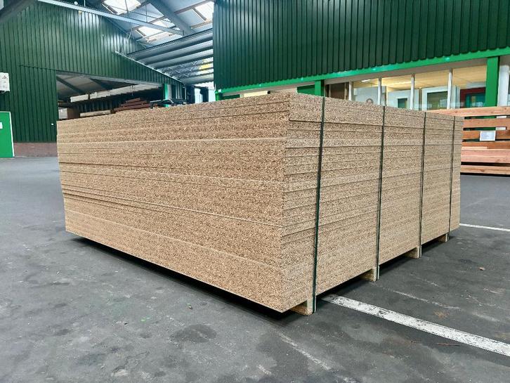 Spaanplaat in 30 en 38mm dik. Pakafname € 7,30 m2, Doe-het-zelf en Verbouw, Platen en Panelen, Nieuw, Betonplex, Ophalen