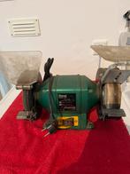 Ferm Slijpmachine FSMW-150, Doe-het-zelf en Verbouw, Gereedschap | Slijpmachines, Ophalen, Gebruikt, Minder dan 700 watt, Werkbankslijpmachine