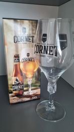 Cornet bierglas groot nieuw in doos, Verzamelen, Biermerken, Ophalen of Verzenden, Nieuw, Glas of Glazen, Overige merken
