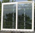 pvc schuifpui , schuifdeur , schuifraam 277 x 228 creme 9001, Doe-het-zelf en Verbouw, Kunststof, Gebruikt, Verzenden, 225 cm of meer