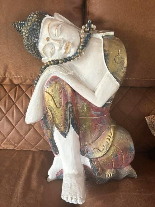 Rustgevend Boeddhabeeld – Uniek handgemaakt decoratief stuk, Antiek en Kunst, Antiek | Woonaccessoires, Verzenden