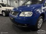 Volkswagen Caddy Maxi 1.6 TEAM 7pers Airco|Trekhaak|Bluetoot, Voorwielaandrijving, Gebruikt, 4 cilinders, Blauw