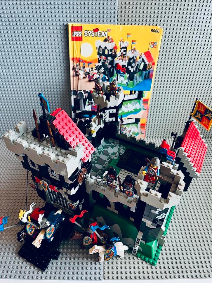 LEGO Castle 6086 Black Knight’s Castle, Kinderen en Baby's, Speelgoed | Duplo en Lego, Gebruikt, Lego, Complete set, Ophalen of Verzenden
