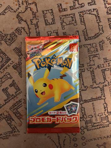 Pokémon McDonald's Pikachu M-P020 Japans Promo Pack - Nieuw! beschikbaar voor biedingen