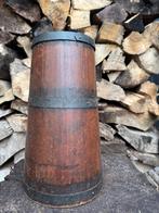 Oude Houten  ton karnton, Antiek en Kunst, Curiosa en Brocante, Ophalen of Verzenden