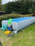 Intex zwembad 732x366x132, Gebruikt, 300 cm of meer, Rechthoekig, Ophalen