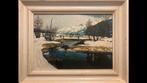Klein winterlandschap, Antiek en Kunst, Ophalen