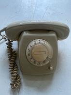 PTT type T65 retro telefoon met draaischijf grijs, Telecommunicatie, Vaste telefoons | Niet Draadloos, Ophalen of Verzenden, Gebruikt