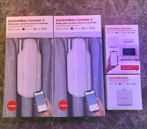 SwitchBot Gordijnen NIEUW!, Huis en Inrichting, Stoffering | Gordijnen en Lamellen, Nieuw, Ophalen of Verzenden