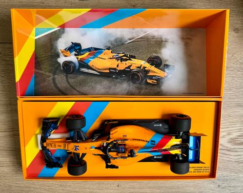 McLaren MCL33 1:18 limited (333pcs) almost last F1 race, Hobby en Vrije tijd, Modelauto's | 1:18, Nieuw, Auto, MiniChamps, Ophalen of Verzenden