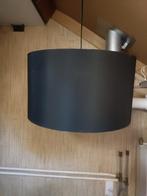 Lampenkap zwart met gouden binnenkant., Ophalen, 25 tot 50 cm, Zwart, Rond