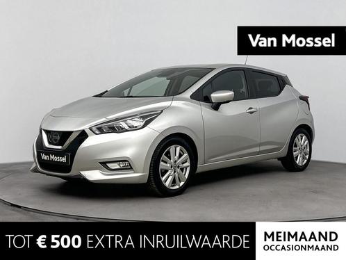Nissan Micra 1.0 100Pk IG-T N-Connecta | Navigatie | Aircond, Auto's, Nissan, Bedrijf, Te koop, Micra, ABS, Achteruitrijcamera