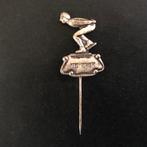 Speldje Schaatsen Kees Verkerk, Ophalen of Verzenden, Gebruikt, Sport, Speldje of Pin