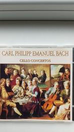 Carl Philip Emmanuel Bach - Cello Concerten, Ophalen of Verzenden, Barok, Zo goed als nieuw, Kamermuziek