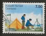 Groenland 16, scouting2 CEPT, Verzenden, Denemarken, Gestempeld
