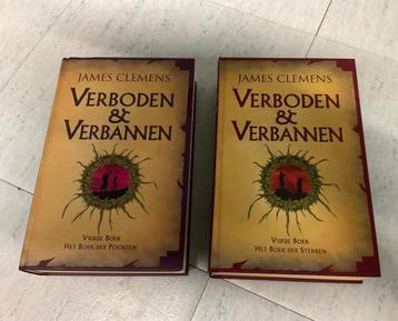 Fantasy James Clemens verboden & verbannen boek der Poorten beschikbaar voor biedingen