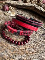 Boho armbanden / heren / multi layer bracelet, Ophalen of Verzenden, Zo goed als nieuw