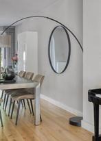 Gave zwarte Doutzen Spiegel - Ø 115 cm, Huis en Inrichting, Ophalen, 100 tot 150 cm, Rond, Nieuw