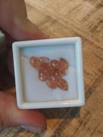 Facet geslepen zonnensteen peer ovaal, Ophalen of Verzenden, Mineraal