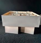 Moderne vierkante grote hanglamp, Huis en Inrichting, Lampen | Lampenkappen, Ophalen, Zo goed als nieuw, Rechthoekig, 50 cm of meer