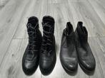 Diverse leren boots maat 38, Ophalen of Verzenden, Gedragen, Zwart, Lage of Enkellaarzen