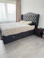 Boxsping met ladeklep 160x200, Huis en Inrichting, Slaapkamer | Complete slaapkamers, Ophalen, Gebruikt, Tweepersoons