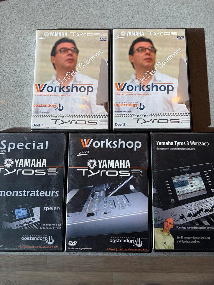 Yamaha Tyros 3 DVD Workshop - Leer je keyboard kennen!, Muziek en Instrumenten, Overige Muziek en Instrumenten, Gebruikt, Ophalen