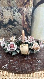 Vintage Capodimonte Porseleinen Bloemenmand, Ophalen