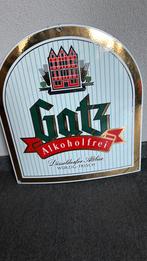 Emaille reclamebord viermerk Gotz, Ophalen of Verzenden