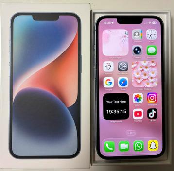 Apple iPhone 14 Blauw beschikbaar voor biedingen