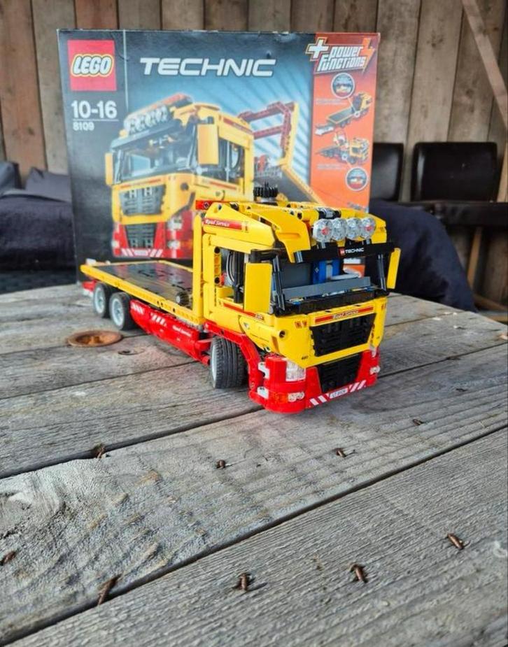 Lego Technic Takelwagen 8109, Kinderen en Baby's, Speelgoed | Duplo en Lego, Gebruikt, Lego, Complete set, Ophalen of Verzenden