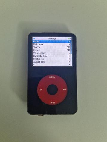 Ipod classic 5.5gen U2 edition - ssd 128gb, nieuwe onderled. beschikbaar voor biedingen