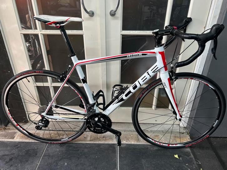 Cube peloton racefiets maat 58 shimano sora race cube shiman, Fietsen en Brommers, Fietsen | Racefietsen, Zo goed als nieuw, Overige merken