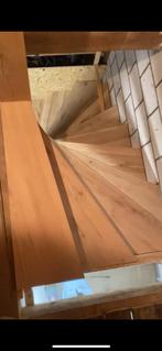 Eiken draaitrap op maat gemaakt, Ophalen of Verzenden, Nieuw, Trap, 2 tot 4 meter