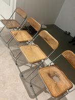 Originele Plannen Castelli cane stoelen 4 opknappers, Huis en Inrichting, Stoelen, Riet of Rotan, Vier, Gebruikt, Ophalen of Verzenden