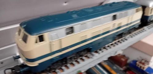 Aanbieding; Lima Duitse TEE met Tee locomotief + 4 rijtuigen, Hobby en Vrije tijd, Modeltreinen | H0, Gebruikt, Treinset, Gelijkstroom