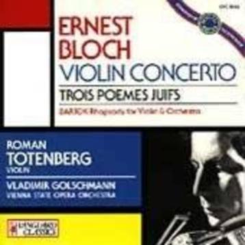 BLOCH Violin concerto CD TOTENBERG VANGUARD beschikbaar voor biedingen