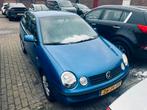 Volkswagen Polo 1.4 55KW 2002 Blauw, Voorwielaandrijving, 4 cilinders, Blauw, Origineel Nederlands