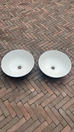 Twee waskommen, Doe-het-zelf en Verbouw, Sanitair, Ophalen, Zo goed als nieuw